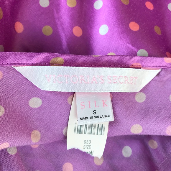 Vintage Victoria’s Secret Silk Polka Dot Cami S - Picture 5 of 5